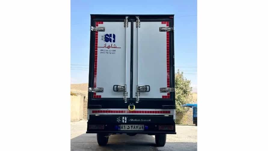 یخچال زیر صفری سفارشی ( کلاف مشکی)شاهان صنعت